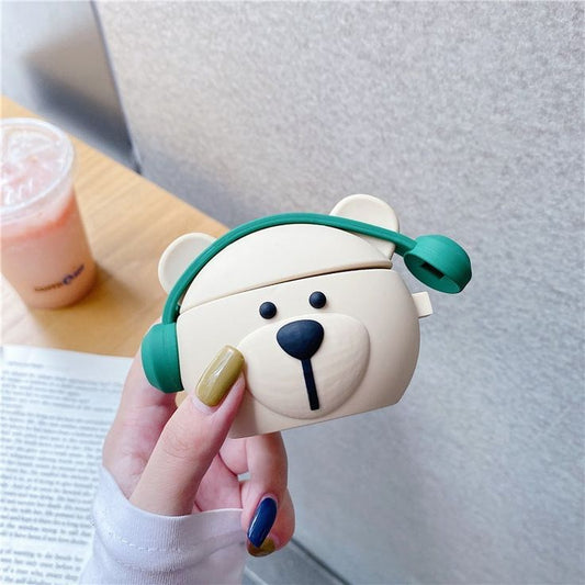 Doggy AirPods Pro 2 Case with Keychain, Drop Protection, Protective Case , Supports Wireless Charging Cover for AirPods Pro