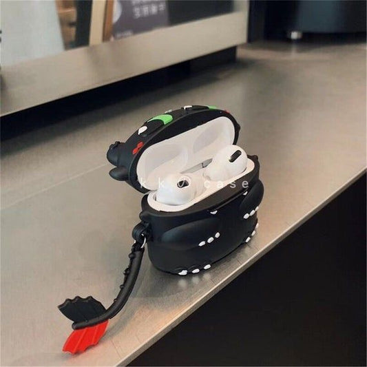 Black Cat AirPods Pro 2 Case with Keychain, Drop Protection, Protective Case , Supports Wireless Charging Cover for AirPods Pro